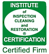Indtitute of Inspection Cleaning and Restoration Certification Certified Firm logo